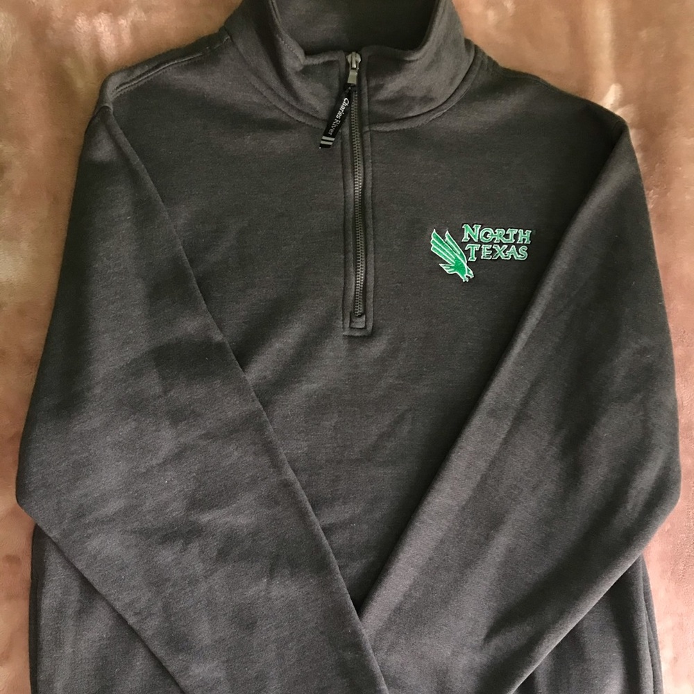North Texas Gray Quarter Zip